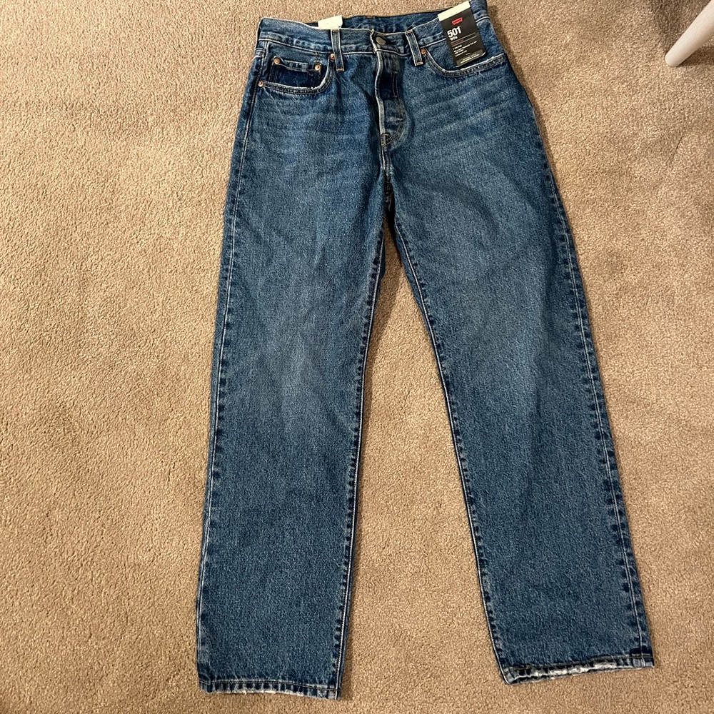 mid rise levi blue jeans size smalle 27x30